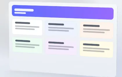 Flat Card template