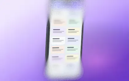 Violet Glass template